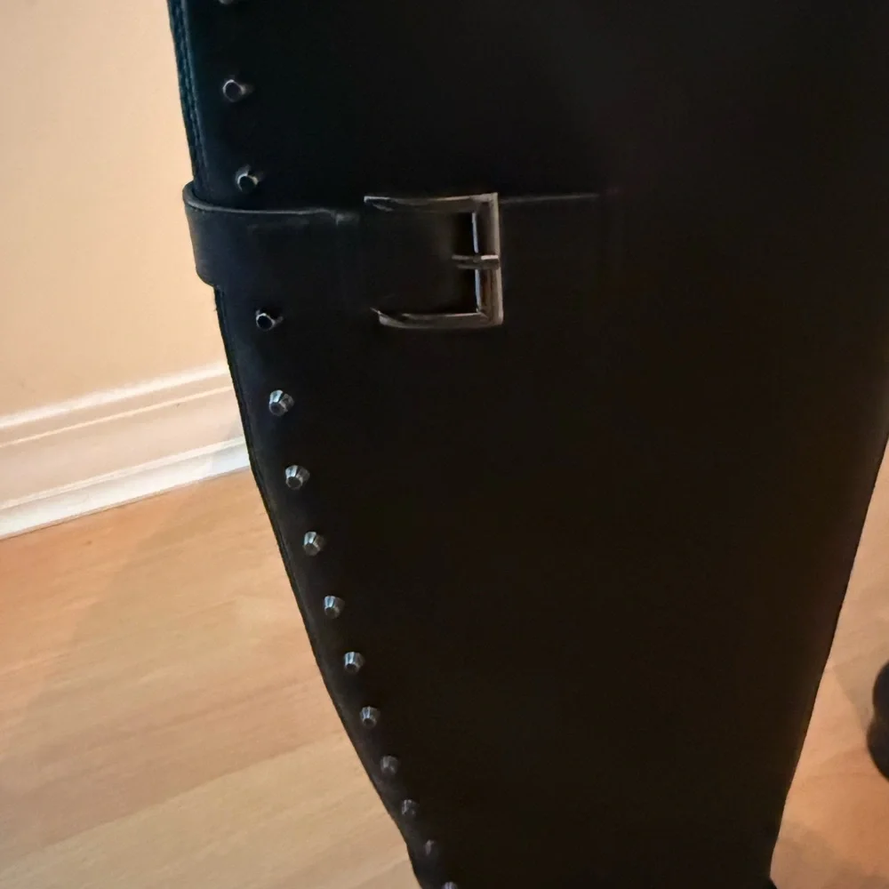 Alex Marie Black Knee-High Women's Boots